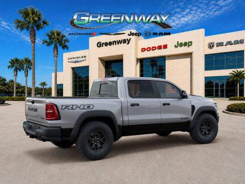 Billet Silver Metallic Clearcoat 2026 RAM 1500 RHO Crew Cab 4x4 5'7' Box