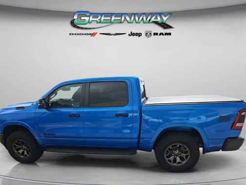 Hydro Blue Pearlcoat 2023 RAM 1500 Big Horn/Lone Star