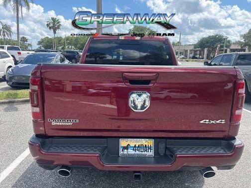 Delmonico Red Pearlcoat 2021 RAM 1500 Laramie