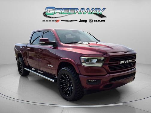 Delmonico Red Pearlcoat 2021 RAM 1500 Laramie