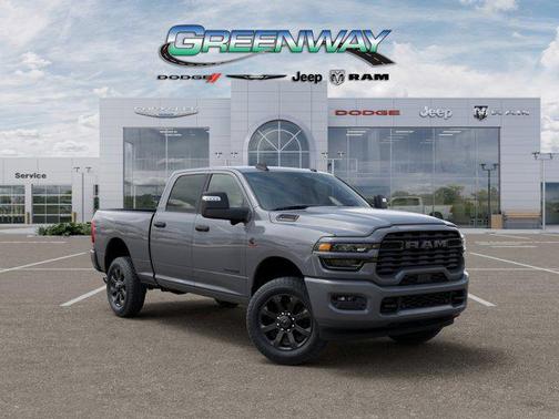 Ceramic Gray Clearcoat 2026 RAM 3500 Big Horn Crew Cab 4x4 6'4' Box