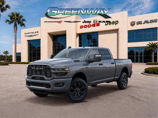Ceramic Gray Clearcoat 2026 RAM 3500 Big Horn Crew Cab 4x4 6'4' Box