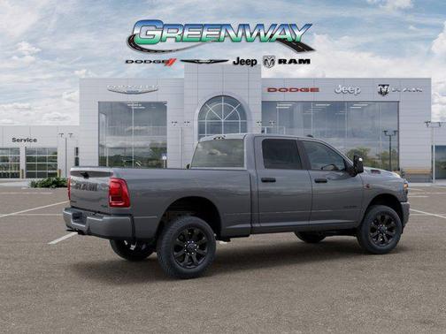 Ceramic Gray Clearcoat 2026 RAM 3500 Big Horn Crew Cab 4x4 6'4' Box