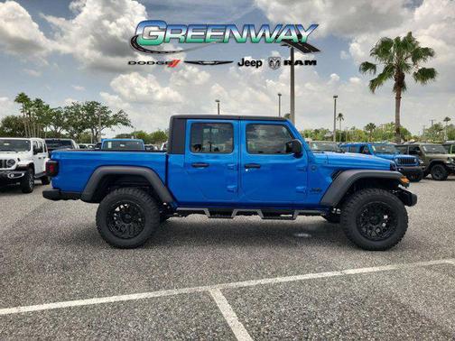 Hydro Blue Pearlcoat 2025 Jeep Gladiator Sport