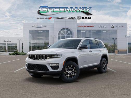 Bright White Clearcoat 2025 Jeep Grand Cherokee Limited