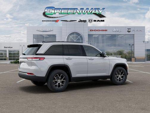 Bright White Clearcoat 2025 Jeep Grand Cherokee Limited