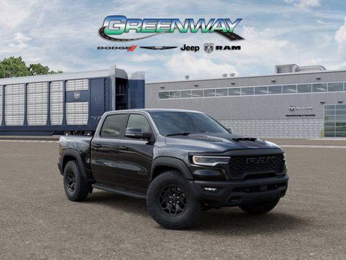 Diamond Black Crystal Pearlcoat 2026 RAM 1500 RHO Crew Cab 4x4 5'7' Box