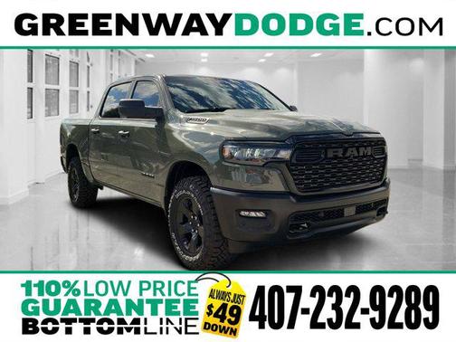 2026 RAM 1500 Warlock Crew Cab 4x4 5'7' Box