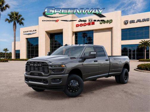 Granite Crystal Metallic Clearcoat 2026 RAM 3500 Big Horn Crew Cab 4x4 8' Box