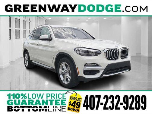 2019 BMW X3 sDrive30i