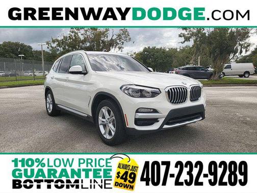 2019 BMW X3 sDrive30i