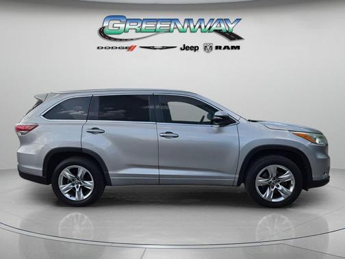 Silver Sky Metallic 2016 Toyota Highlander Limited