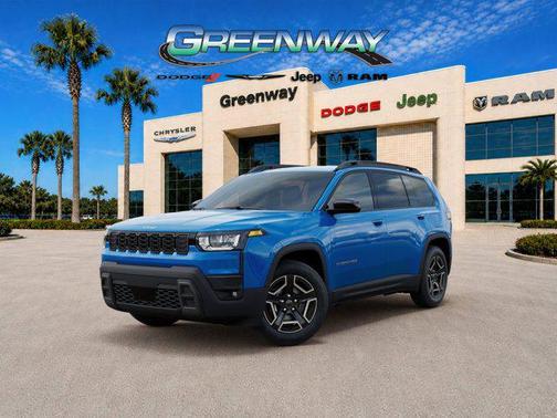 Hydro Blue Pearlcoat 2026 Jeep Cherokee Laredo 4x4