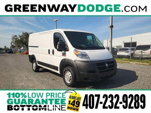 2018 RAM ProMaster 1500 Low Roof
