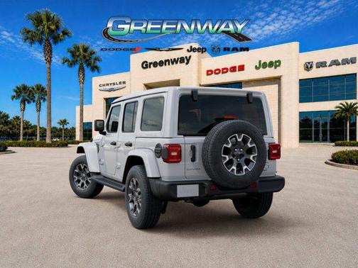 Bright White Clearcoat 2026 Jeep Wrangler 4-Door Sahara 4x4