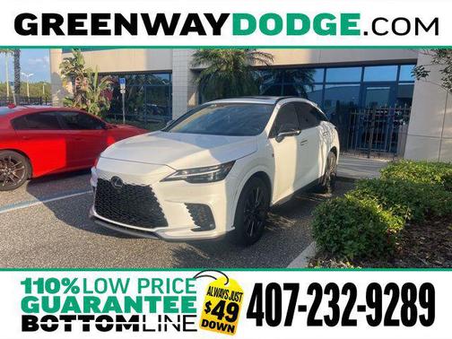 2025 Lexus RX 350 F SPORT Design