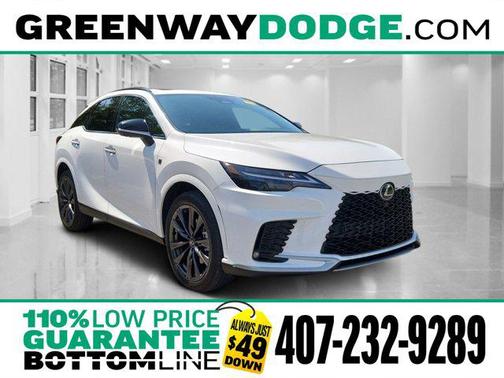 2025 Lexus RX 350 F SPORT Design