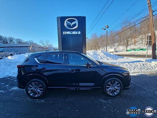 Jet Black Mica 2025 Mazda CX-5 2.5 Turbo Signature