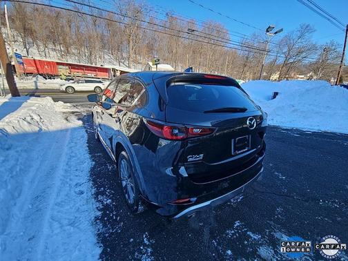 Jet Black Mica 2025 Mazda CX-5 2.5 Turbo Signature