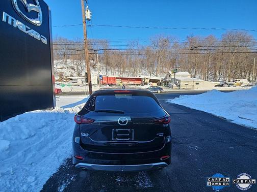 Jet Black Mica 2025 Mazda CX-5 2.5 Turbo Signature