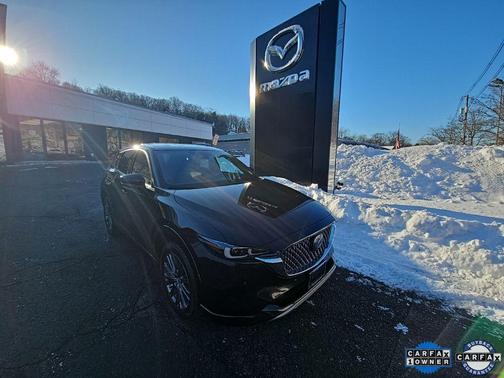 Jet Black Mica 2025 Mazda CX-5 2.5 Turbo Signature