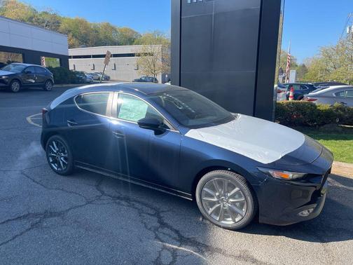 Deep Crystal Blue Mica 2026 Mazda Mazda3 FWD w/Preferred Package