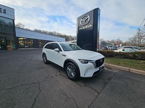 Rhodium White Premium 2024 Mazda CX-90 PHEV Preferred