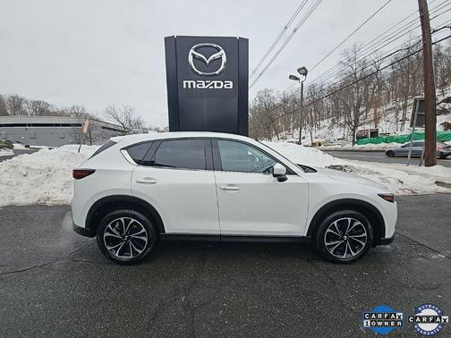 Rhodium White Metallic 2023 Mazda CX-5 2.5 S Premium Plus Package