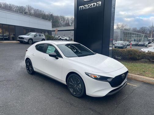 Snowflake White Pearl Mica 2026 Mazda Mazda3 AWD