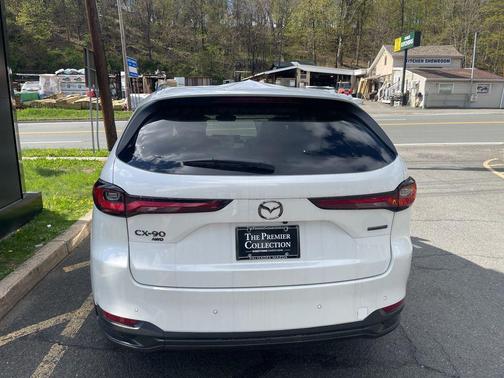 Rhodium White Premium 2026 Mazda CX-90 PHEV Premium Sport