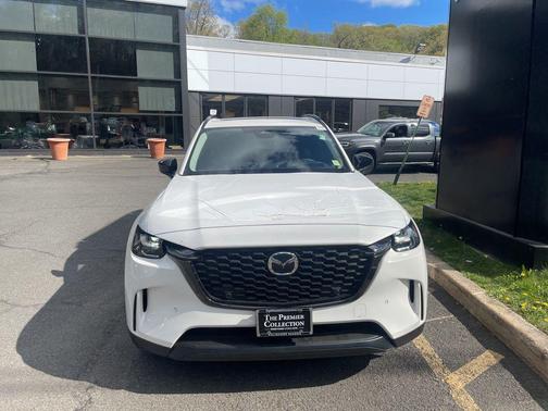 Rhodium White Premium 2026 Mazda CX-90 PHEV Premium Sport