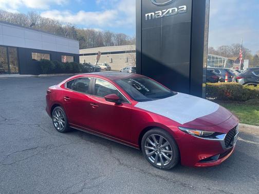 Soul Red Crystal Metallic 2026 Mazda Mazda3 FWD w/Preferred Package