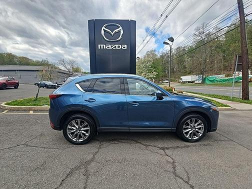 Deep Crystal Blue Mica 2021 Mazda CX-5 Grand Touring