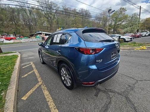 Deep Crystal Blue Mica 2021 Mazda CX-5 Grand Touring