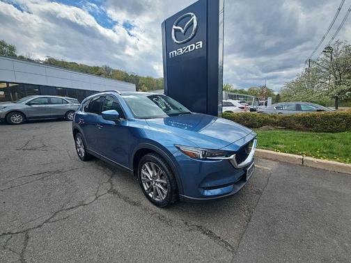 Deep Crystal Blue Mica 2021 Mazda CX-5 Grand Touring
