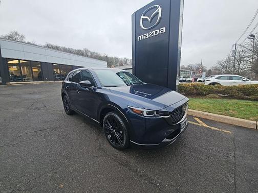 Deep Crystal Blue Mica 2022 Mazda CX-5 2.5 Turbo