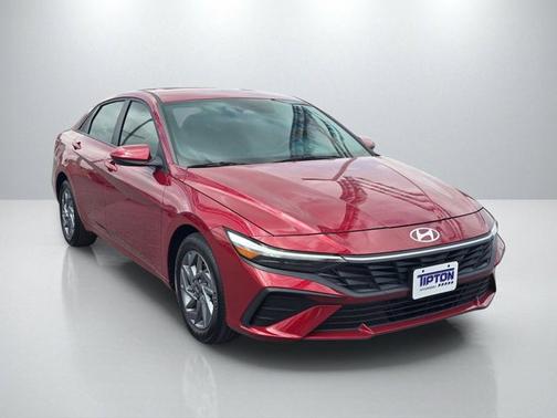 Red 2024 Hyundai ELANTRA HEV Blue