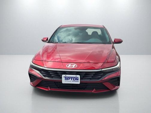 Red 2024 Hyundai ELANTRA HEV Blue