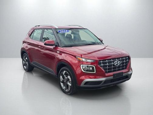 Red 2024 Hyundai VENUE Limited