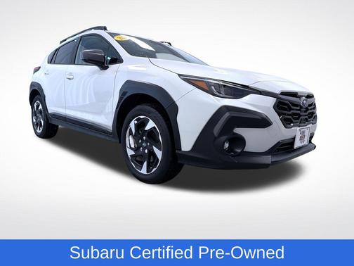 Crystal White Pearl 2025 Subaru Crosstrek Limited