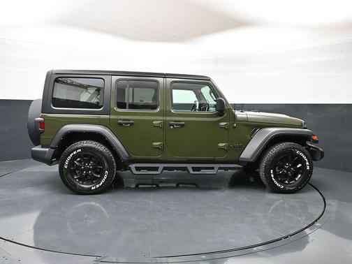 Sarge Green Clearcoat 2021 Jeep Wrangler Willys