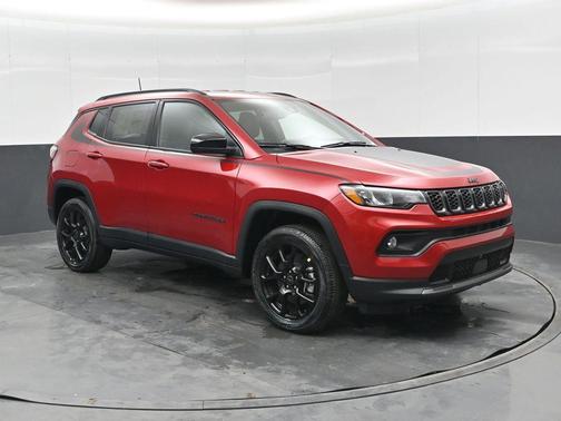 Red Hot Pearlcoat 2026 Jeep Compass Latitude