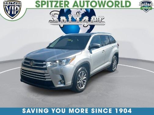 Celestial Silver Metallic 2019 Toyota Highlander XLE