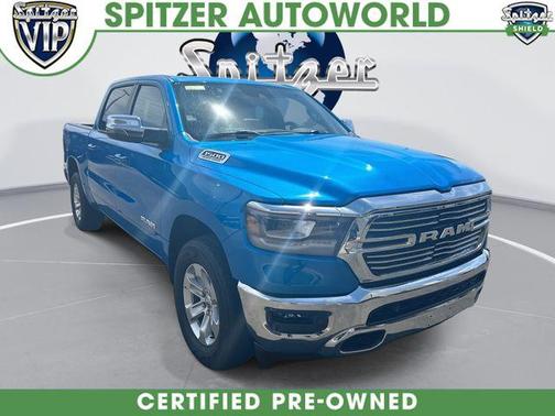 Hydro Blue Pearlcoat 2023 RAM 1500 Laramie