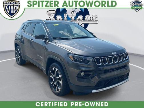 Granite Crystal Clearcoat Metallic 2023 Jeep Compass Limited
