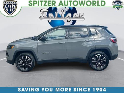 Sting Gray Clearcoat 2023 Jeep Compass Limited