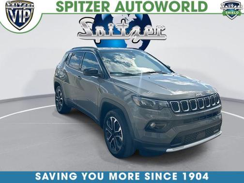 Sting Gray Clearcoat 2023 Jeep Compass Limited