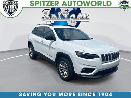 Bright White Clearcoat 2022 Jeep Cherokee Latitude Lux