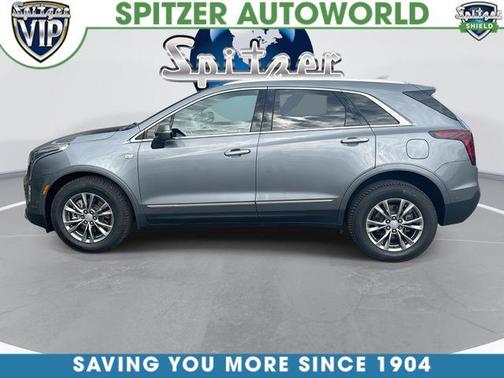 Satin Steel Metallic 2021 Cadillac XT5 Premium Luxury