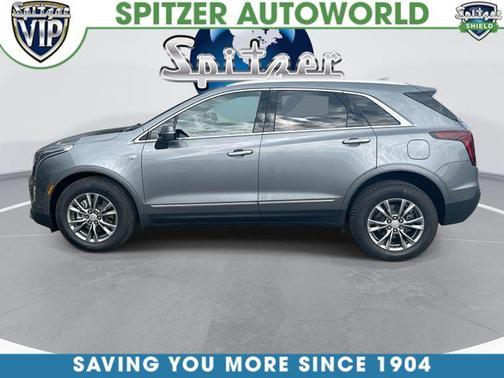 Satin Steel Metallic 2021 Cadillac XT5 Premium Luxury
